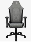 Universali kompiuterinių žaidimų kėdė Aerocool Crown AeroSuede Stone Grey