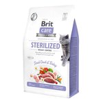 Sausas kačių maistas BRIT Care Sterilized Weight Control - 7kg