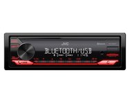 AUTOMOBILINIS RADIJAS JVC KDX-282BT RAUDONAS