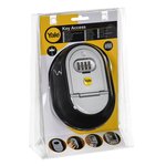 „Yale Y500/187/1“ raktų dėžutė atidaryta naudojant kombinuotąją spyną