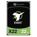 Seagate Exos X22 ST20000NM004E vidinis kietasis diskas 20 TB 7200 RPM 512 MB 3.5" „Serial ATA III“