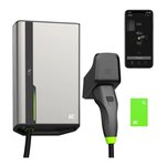 Sieninė dėžutė Green Cell HabuDen 22kW 32A“ - 5 m kabelis su NFC