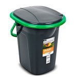 GreenBlue GB320BG Turistinis tualetas juodos ir žalios spalvos