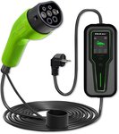 Qoltec 52465 Mobilusis elektromobilių įkroviklis 2 viename, Type2, su reguliavimu 3