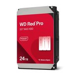 WD Red Pro WD241KFGX HDD (24 TB; 3,5"; 512 MB; 7200 aps/min)