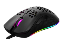 Žaidimų pelė DELTACO GAMING GAM-108, laidinė, 6400 DPI, RGB, juoda