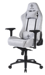 Žaidimų kėdė DELTACO GAMING GAM-121-LG, Alcantara audinys, ergonomiška, pilka