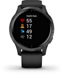 Sportinis laikrodis GARMIN Venu 2, Black/Slate