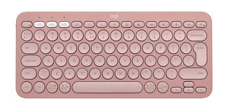 Klaviatūra Logitech 2 K380s, belaidė, Tonal Rose