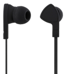 Ausinės STREETZ HL-W103, laidinės, į ausis, juodos, 3,5 mm, 1,2 m