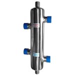 Hidraulinis separatorius DN25 (G1") su izoliacija, 2500 l/h