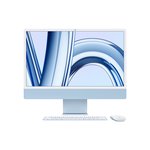 Stacionarus kompiuteris APPLE iMac 24” 4.5K Retina, Apple M3 8C CPU, 10C GPU/8GB/256GB SSD/Blue