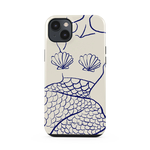 Dėkliukas BURGA iPhone 14, nugarėlė, Marine muse Tough