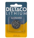 Elementai DELTACO Ultimate Lithium, 3V, CR2450, 1 vnt. / CR2450-1B