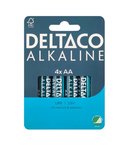 Elementai DELTACO AA (LR6), 4 vnt. / LR6-4B