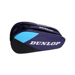 Krepšys tenisui DUNLOP FX-CLUB 10 violet/black/cyan
