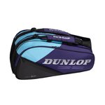 Krepšys tenisui DUNLOP FX-PERFORMANCE 12 violet/black/cyan