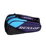 Krepšys tenisui DUNLOP FX-PERFORMANCE 8 violet/black/cyan