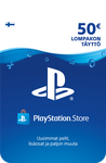 Žaid. kortelė PSN CARD 50 Eur Suomijos reg