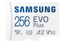 Atm.kort. Samsung EVO Plus 256GB MB-MC256SA/EU