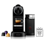 Kavos virimo aparatas NESPRESSO Citiz EN267.BAE su pieno plaktuvu, Black