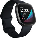 Išmanusis laikrodis FITBIT Sense, carbon/graphite stainless