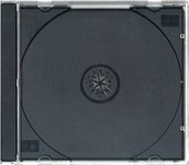 Dėklai Omega CD case Jewel PL, black