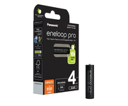 Įkraunamos baterijos Panasonic ENELOOP Pro BK-4HCDE 930 mAh,4xAAA