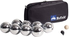 Petankės rinkinys Buffalo, 8 metaliniai kamuoliukai