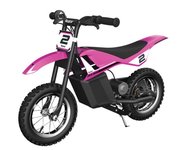 Elektrinis motociklas Razor Dirt Rocket MX125 Decals Black/Pink