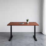 Reguliuojamo aukščio stalas Up Up Bjorn Juodas, Stalviršis M Tamsaus riešuto spalvos