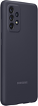 Dėkliukas SAMSUNG Galaxy A72, silikoninis, Black