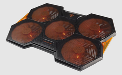 Aušinimo padas DELTACO GAMING GAM-072, 17,3", 5x140mm, 1000–1300 RPM, juodas