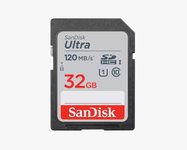 Atm.kort. SANDISK Ultra SDHC 32GB, 120MB/s/SDSDUN4-032G-GN6IN