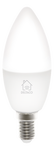 DELTACO SMART HOME LED lemputė, E14, WiFI 2.4GHz, 5W, 470lm, pritemdoma, 2700K-6500K, 220-240V, balt