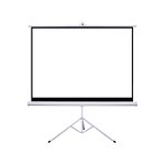 Projektoriaus ekranas su stovu ŠILELIS ET-2, įstrižainė 287 cm