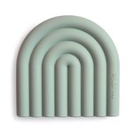 Silikoninis kramtukas Mushie Rainbow Cambridge Blue