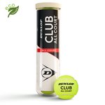 Teniso kamuol. DUNLOP CLUB ALL COURT 4-tube ITF