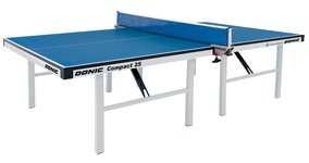 Teniso stalas indoor 25mm Compact 25 ITTF Green +2dėžės