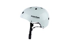 Vaikiškas apsauginis šalmas - Moovkee, baltas, 48-55