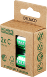 Elementai DELTACO C (LR14), 1,5 V, 2 vnt. / ULT-LR14-2P