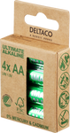 Elementai DELTACO AA (LR6), 1,5 V, 4 vnt. / ULT-LR6-4P