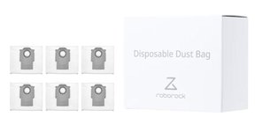 Dulkių maišeliai išsivalymo stotelei ROBOROCK S8 Pro Ultra/S8+/S7 MaxV Ultra/Q7 Max+ (6 vnt.)