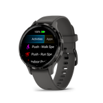 Sportinis laikrodis GARMIN Venu 3S, Pebble Gray/Slate