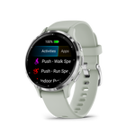 Sportinis laikrodis GARMIN Venu 3S, Sage Gray/Passivated