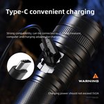 Žibintuvėlis Y26, 816lm, 15W, įkraunamas USB C, 1x 26650 3700mAh, IP43