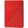 Išorinis HDD WD My Passport, 4TB USB3.2, raudonas/WDBPKJ0040BRD-WESN