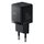 Sieninis įkroviklis BASEUS Palm 30W USB + USB-C QC3.0 PD3.0, juodas
