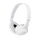 Ausinės SONY MDR-ZX110APW ant ausų, su mikrofonu, baltos