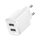 Mob.telefono tinklo įkroviklis BASEUS CCXJ010202 2U 10.5W/WHITE